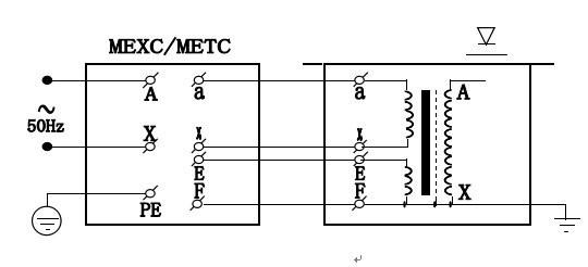 單臺TDMJZ(G)交直流試驗變壓器原理圖